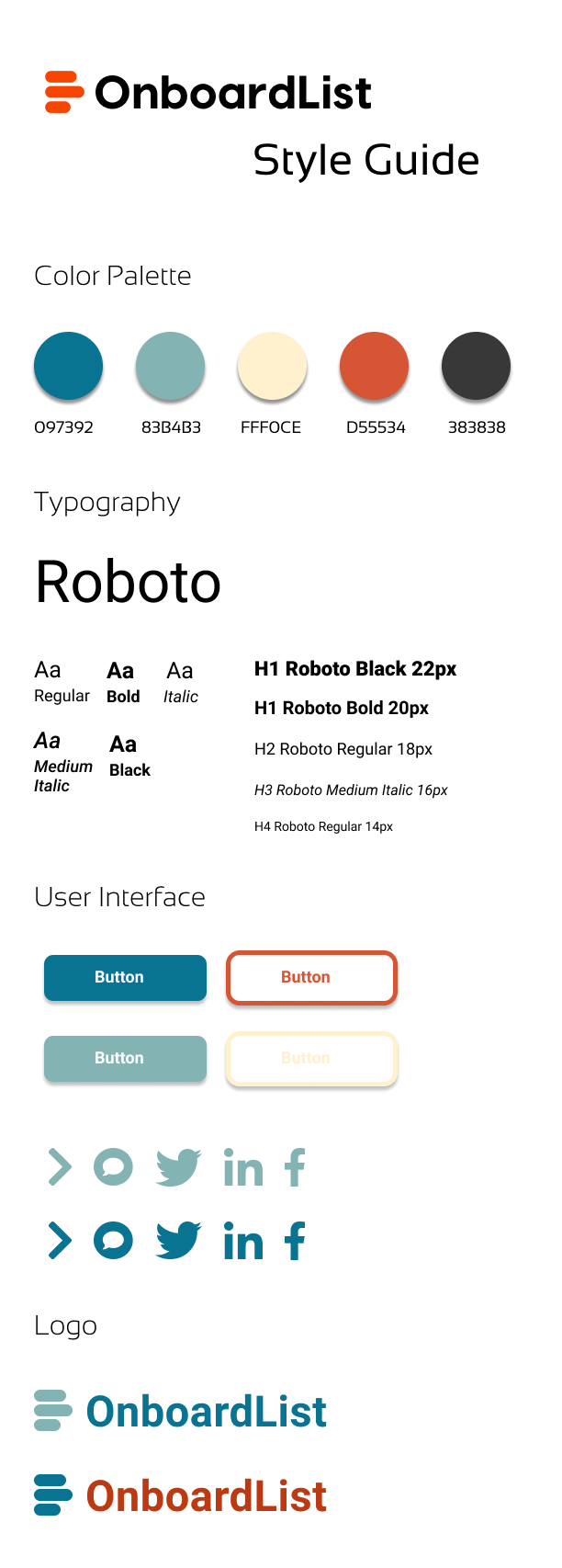 image of second style guide